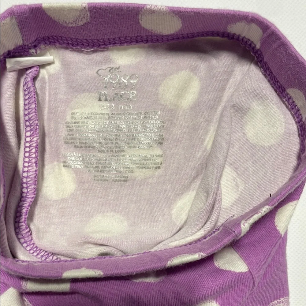 Children’s Place Purple Polka Dot‎ Kids Shorts girls cotton 4231